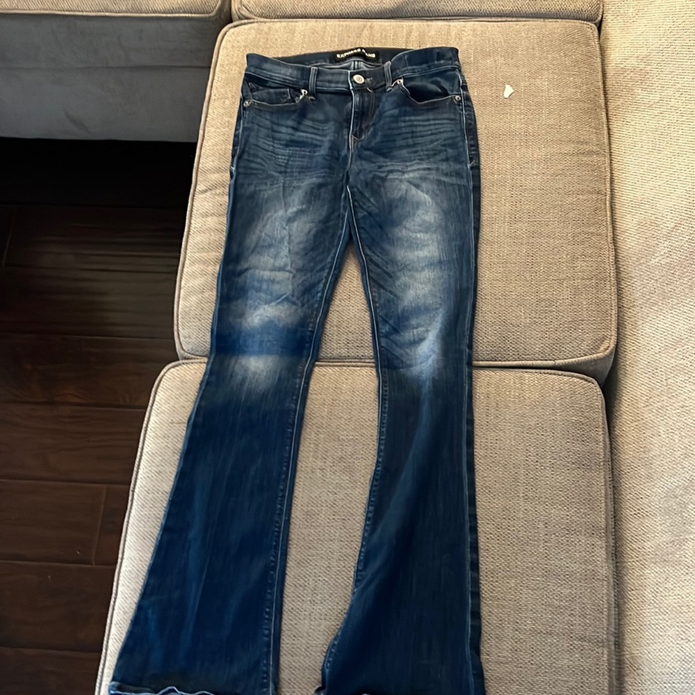 Express flare jeans